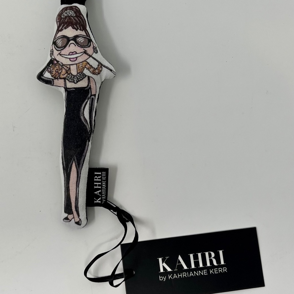 Kahri Audrey Hepburn Bag Charm *NWT
